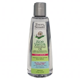 سرم مو آلوئه ورا و روغن نارگیل اوری استرند Every Strand Aloe Vera Coconut Oil Hair Serum 177Ml