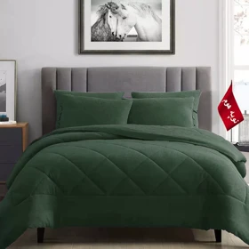 روتختی مینیمال کتان مخمل طرح لوزی