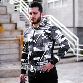 سویشرت مردانه off white مدل karmania