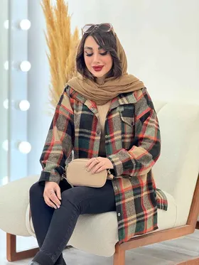 شکت چهارخونه تک جیب شینا