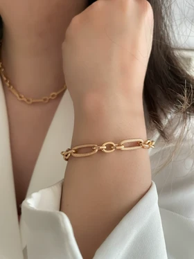 ست دستبند و گردنبند و گوشواره یورمن ژوپینگ