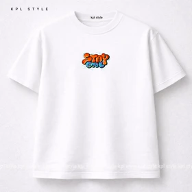 تیشرت باکسی 100٪ پنبه با طرح STAY COOL | رنگ ثابت | کد 1473