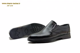 کفش مردانه رسمی اداری مجلسی چرم طبیعی si734