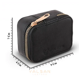 کیف جواهرات چرم یلسان مدل آسا کد 146-HRM