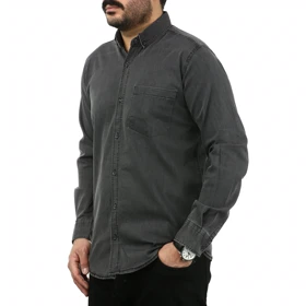 پیراهن جین آستین بلند مردانه آرکو مدل 2810196
