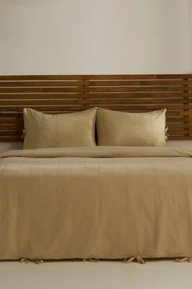 سرویس روتختی دو نفره Karaca Home مدل Carmine پنبه - بژ