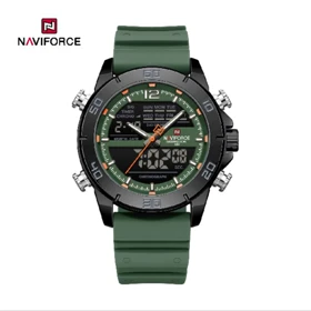 ساعت نیوی فورس مدل NF9253 سبز بدنه مشکی مدل m-10392