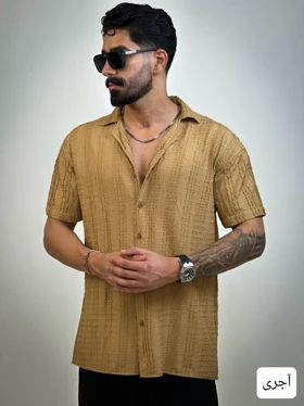 پیراهن مراکشی راه راه_کد4472