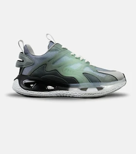 کفش کتانی مردانه سبز خاکستری مشکی ADIDAS Customize Run