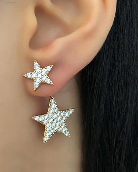 گوشواره ستاره نگین‌دار ژوپینگ