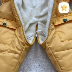 کاپشن سرهمی نوزادی خلبانی جنس درجه یک