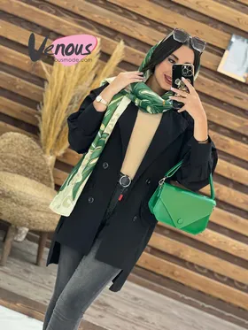 مانتو چهار دکمه سرجیب دوبل
