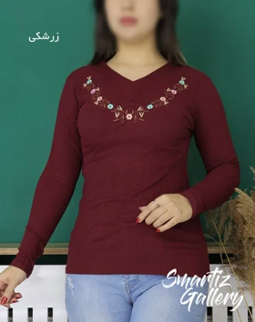 بلوز یقه هفت نگارین