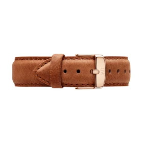 ساعت دنیل ولینگتون مردانه بند چرمی عسلی DW-3538-G