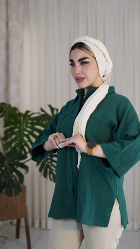 شومیز آستین 3 ربع کد 1132