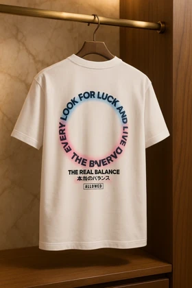 تیشرت باکسی تعادل واقعی (تک سایز 3XL)