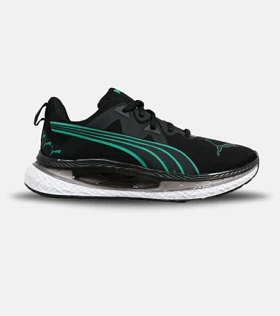 کفش کتانی ورزشی مردانه و زنانه مشکی سبز PUMA