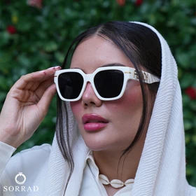 عینک زنانه فندی / فریم کائوچو عدسی پلی کربنات