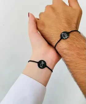 دستبند ست دونفره سالیوان و دختر کوچولو رنگ ثابت ارسال رایگان