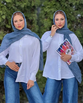 شومیز یقه مردانه