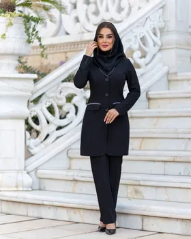 مانتو اداری مدل تابان کد 2174