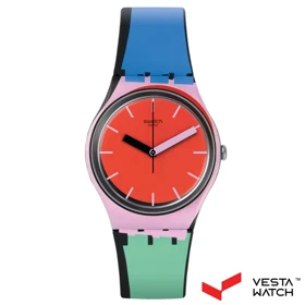 ساعت مچی زنانه سواچ SWATCH مدل GB286