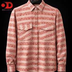 پیراهن کنفی گرماژ بالا طرح کت با ترکیب رنگهای فوق العاده شیک و گرم 2026 * کیفیت تضمینی