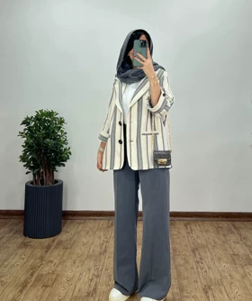 مانتو کتی لینن کنفی لیلیا 1