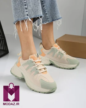 کتانی زنانه راحتی بندی 7006 ROOFI