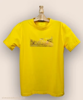 تیشرت مردانه و زنانه طرح تخت جمشید