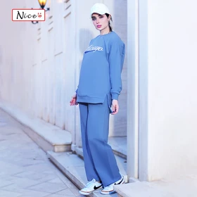 ست بلوز شلوار زنانه استایل بگ نایس شیکاگو 2138