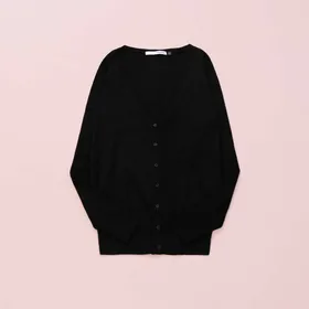 ژاکت بافت تالی مشکی