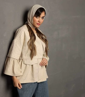 کت لینن Pinki 1230 در دو طرح