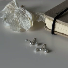 گوشواره نقره مروارید