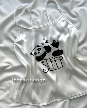 تاپ و شلوارک پاندا ساتن