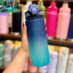 قمقمه EYUN مدل Sport رنگ آبی – حجم 800 میلی‌لیتر، سبک و نشکن