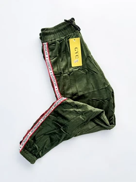 شلوار مخمل نوار دوزی Givenchy