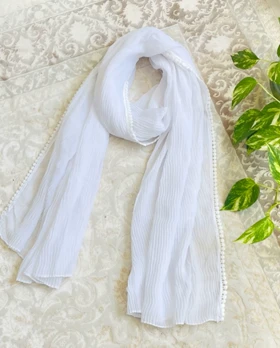 شال پلیسه لبه عدسی