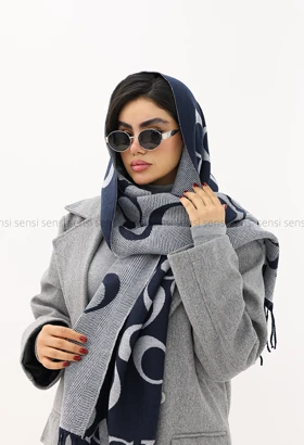 شال بافت موهری COACHوارداتی کد1004608