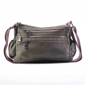 کیف ساتن سه زیپ 0089