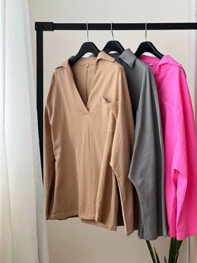 شومیز مانتویی کنف کد 2038