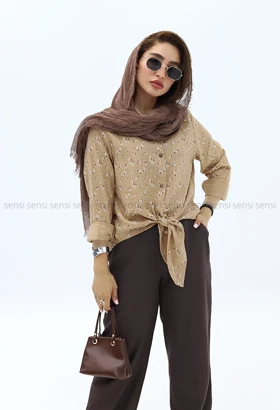 شومیز گل ریز