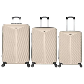 چمدان Kardo مدل K-40373-Plus-3X مجموعه 3 عددی (شیری)