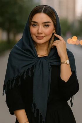 شال نخی ریشه سرخ‌پوستی | انتخابی خاص برای استایل مدرن و چهار فصل