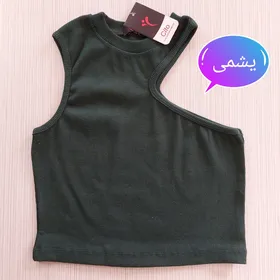 کراپ زنانه تاپ رومی کبریتی