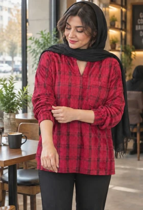 شومیز کبریتی 4خونه زنانه