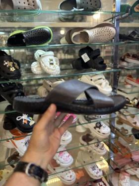 صندل طبی مردانه نیکتا مدل ضربدری gray