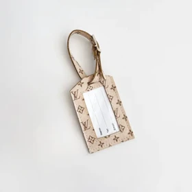 تگ چمدان طرح برند چرم نئون مدل Tag301