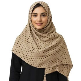 شال طرح خال‌خال زنانه - 39251305