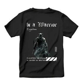 تیشرت مرچ اختصاصی hypoaim طرح Be a warrior دو طرفه کد 252621
